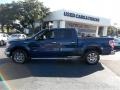 2011 Dark Blue Pearl Metallic Ford F150 XLT SuperCrew  photo #5