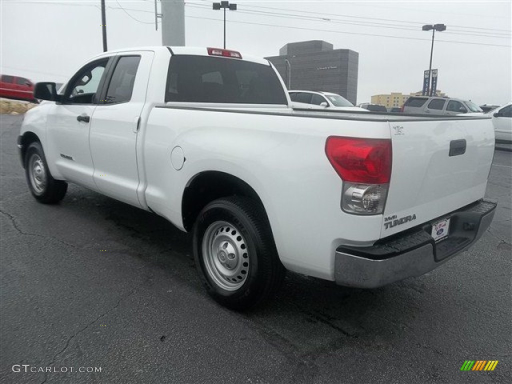 2008 Tundra Double Cab - Super White / Beige photo #5