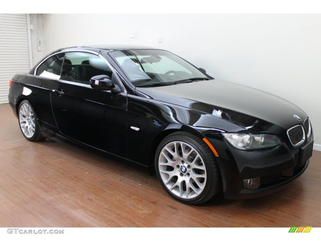 2010 3 Series 328i Convertible - Jet Black / Black photo #4