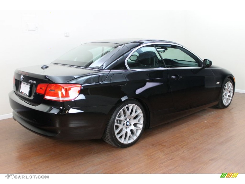 2010 3 Series 328i Convertible - Jet Black / Black photo #6