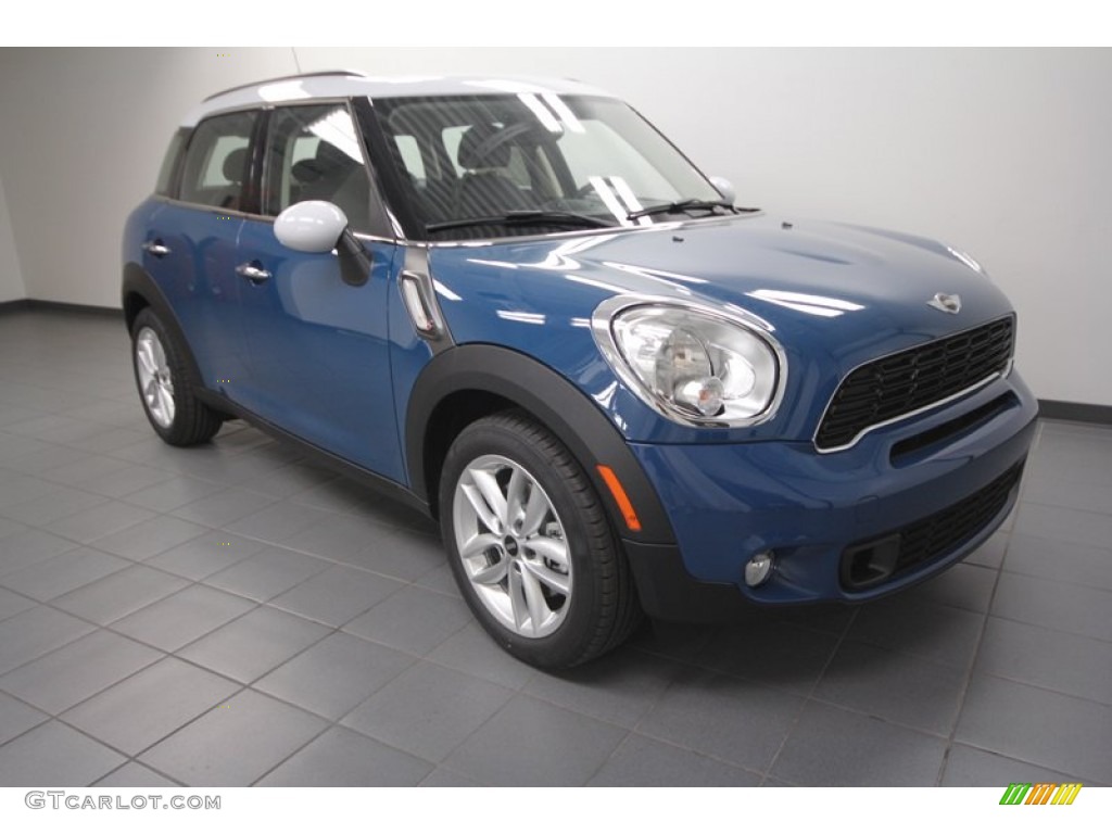 Surf Blue 2012 Mini Cooper S Countryman Exterior Photo #72528879