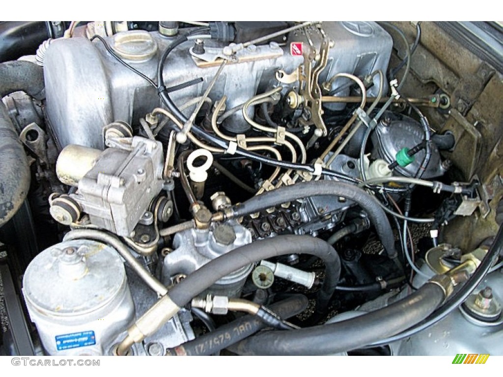 1984 Mercedes-Benz S Class 300 SD Sedan Engine Photos