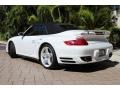 2008 Carrara White Porsche 911 Turbo Cabriolet  photo #2