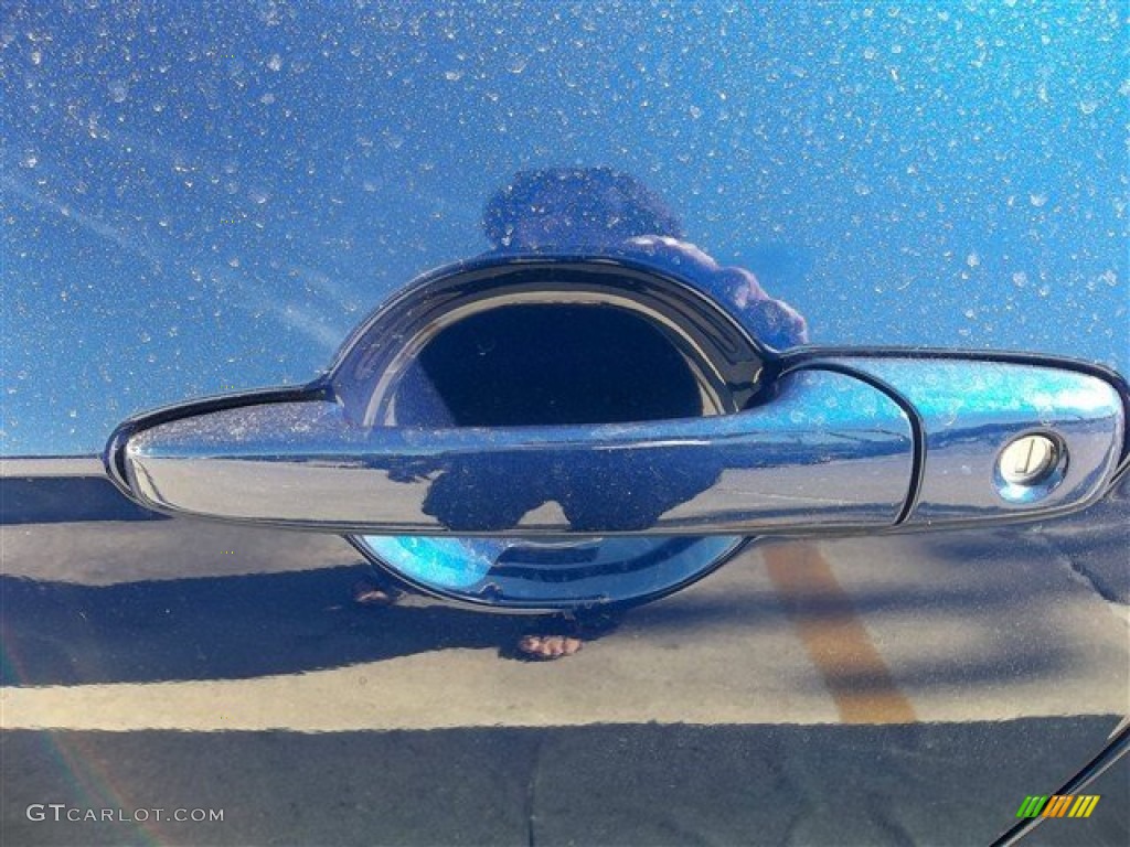 2013 Mustang V6 Coupe - Deep Impact Blue Metallic / Stone photo #17
