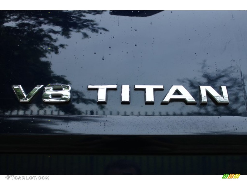 2006 Titan LE King Cab 4x4 - Deep Water Blue / Steel Gray photo #14