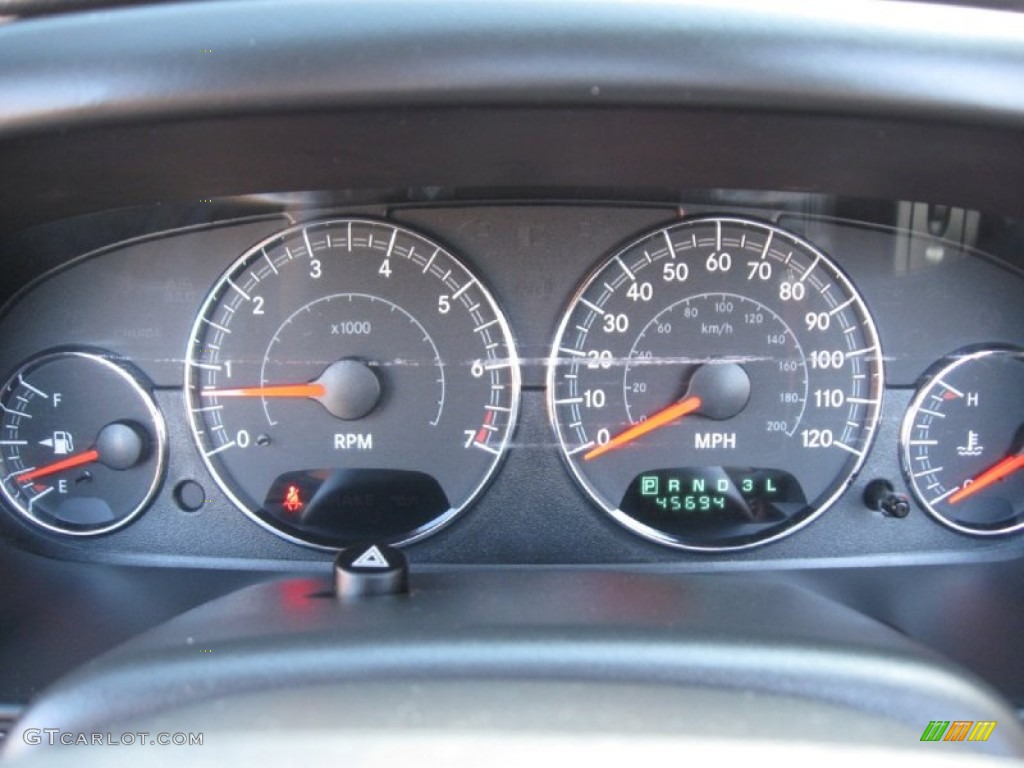 2004 Chrysler Sebring Touring Convertible Gauges Photo #72531323