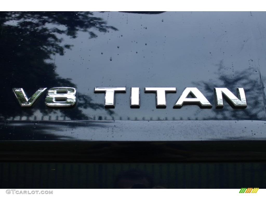 2006 Titan LE King Cab 4x4 - Deep Water Blue / Steel Gray photo #60