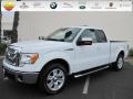 Oxford White 2010 Ford F150 Lariat SuperCab