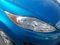 2013 Blue Candy Ford Fiesta SE Sedan  photo #15