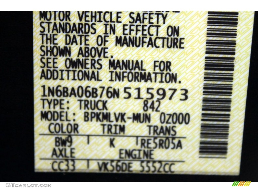 2006 Titan LE King Cab 4x4 - Deep Water Blue / Steel Gray photo #97