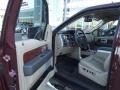 2010 Royal Red Metallic Ford F150 Lariat SuperCrew  photo #6