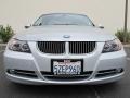 2007 Titanium Silver Metallic BMW 3 Series 335i Sedan  photo #2