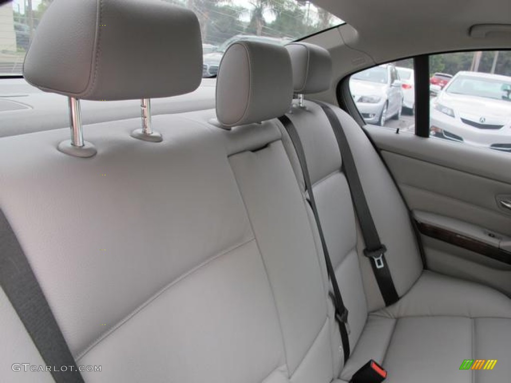 2007 3 Series 335i Sedan - Titanium Silver Metallic / Grey photo #6