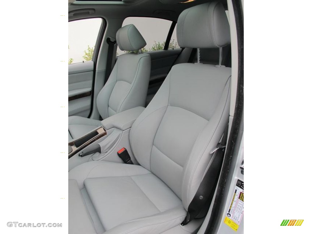2007 3 Series 335i Sedan - Titanium Silver Metallic / Grey photo #9