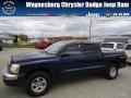 2005 Patriot Blue Pearl Dodge Dakota SLT Quad Cab 4x4  photo #1