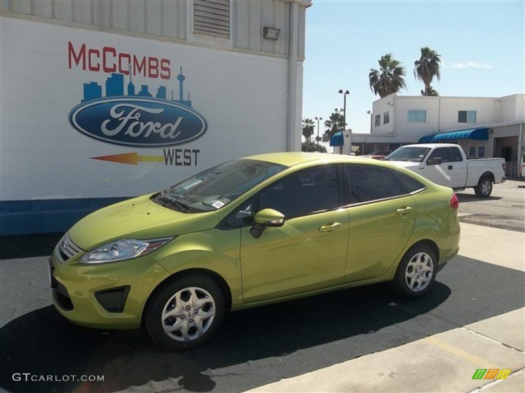 Lime Squeeze Ford Fiesta