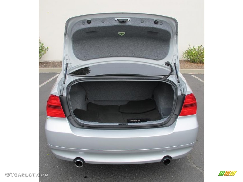 2007 3 Series 335i Sedan - Titanium Silver Metallic / Grey photo #15