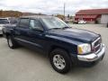 2005 Patriot Blue Pearl Dodge Dakota SLT Quad Cab 4x4  photo #7