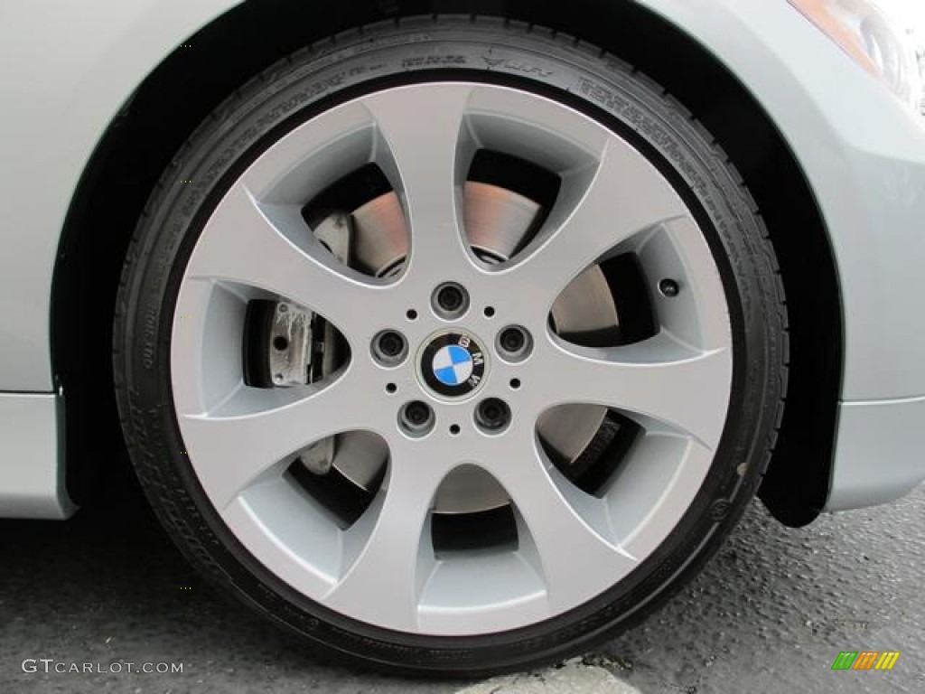 2007 3 Series 335i Sedan - Titanium Silver Metallic / Grey photo #19