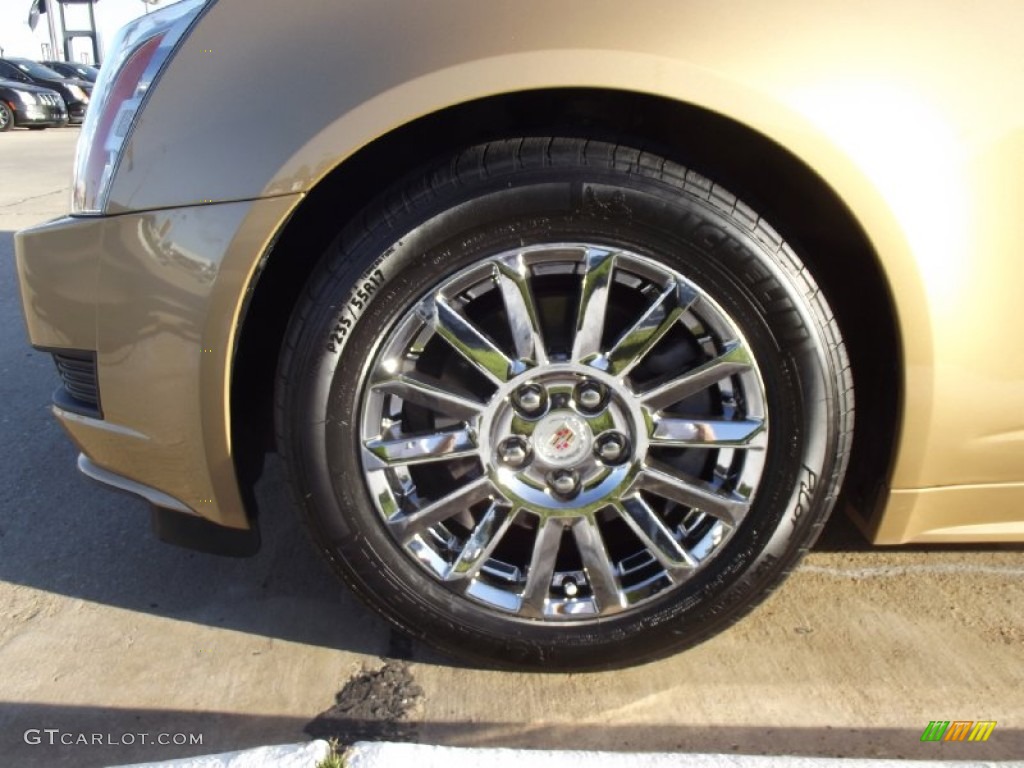 2013 CTS 3.0 Sedan - Summer Gold Metallic / Cashmere/Ebony photo #11