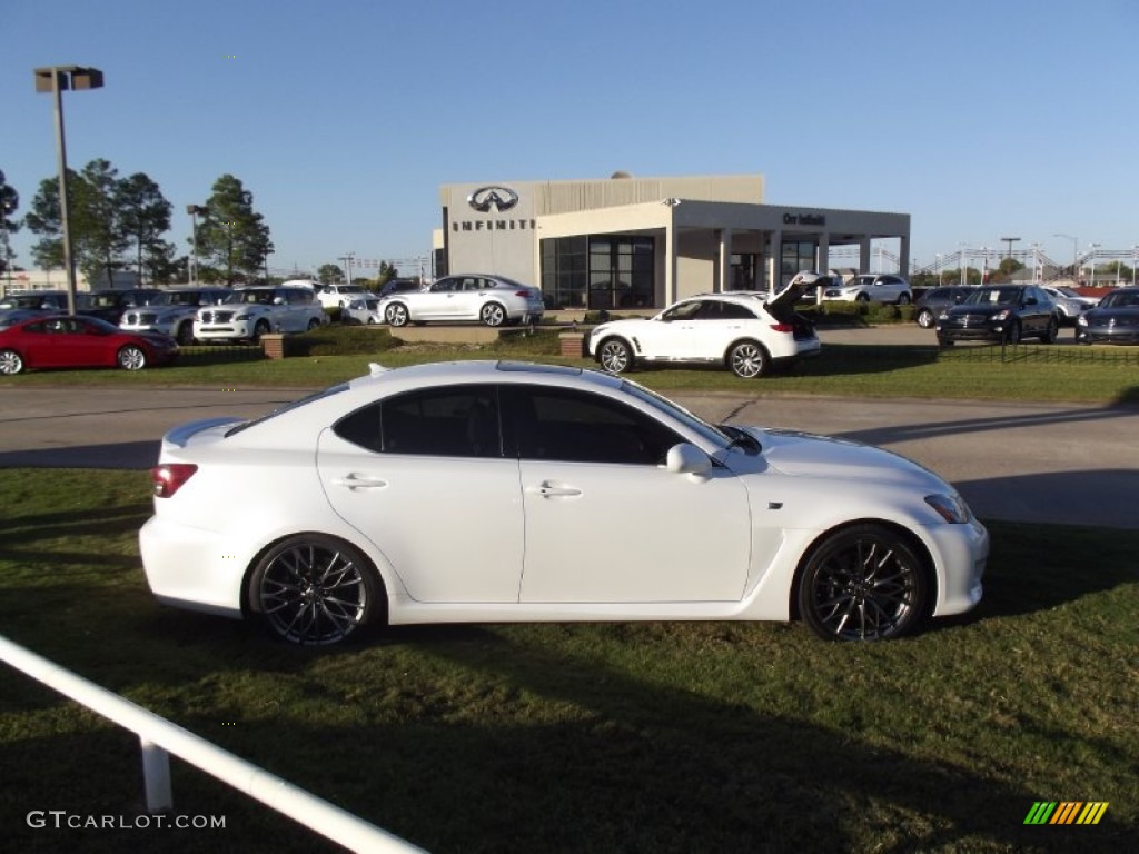 Starfire White Pearl 2010 Lexus IS F Exterior Photo #72534003