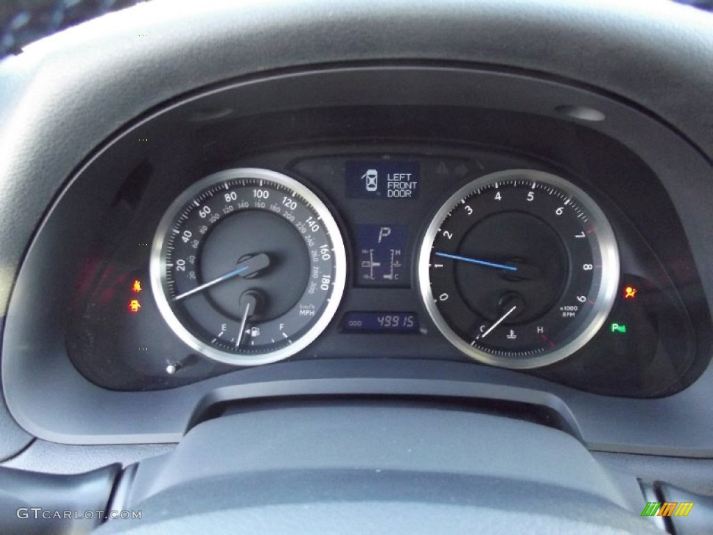 2010 Lexus IS F Gauges Photo #72534117