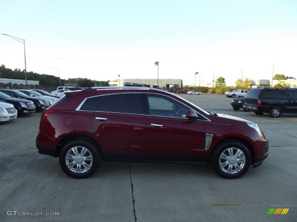 2013 SRX Luxury FWD - Crystal Red Tintcoat / Shale/Brownstone photo #2