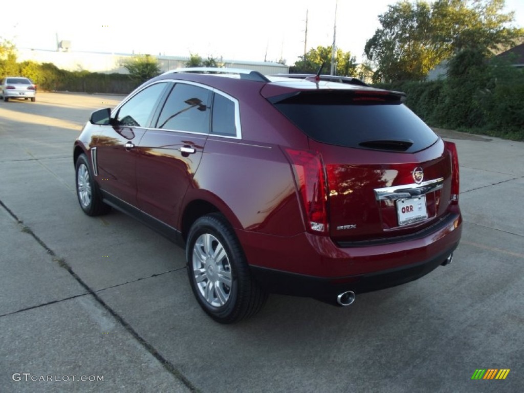 2013 SRX Luxury FWD - Crystal Red Tintcoat / Shale/Brownstone photo #6