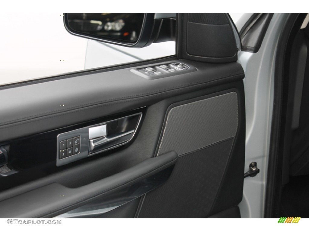 2010 Range Rover Sport Supercharged - Zermatt Silver / Ebony/Lunar Stitching photo #17