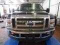 2008 Black Ford F350 Super Duty Lariat Crew Cab 4x4 Dually  photo #6