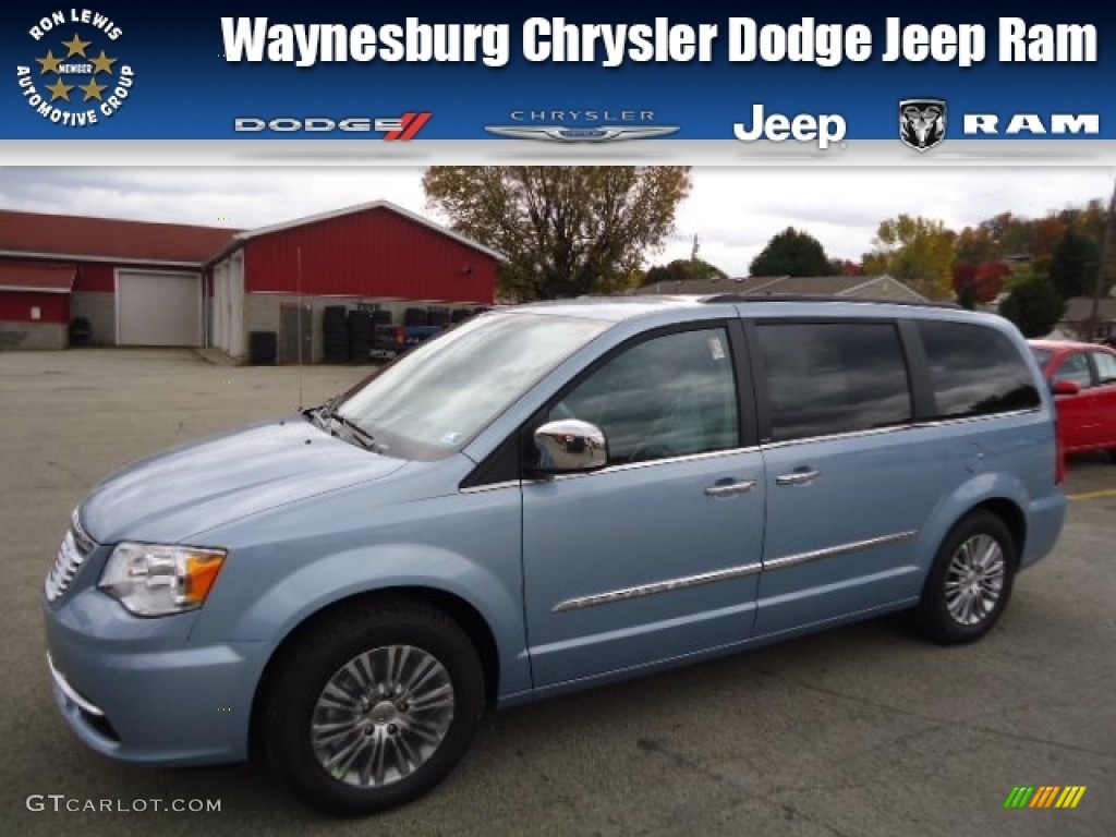 Crystal Blue Pearl Chrysler Town & Country