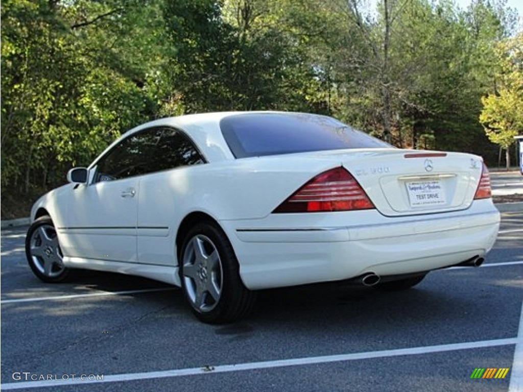 2003 CL 500 - Alabaster White / Java Beige photo #4