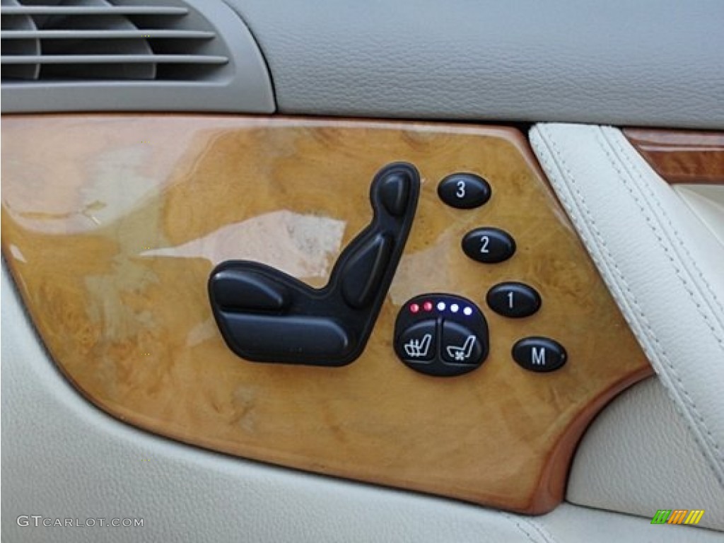 2003 CL 500 - Alabaster White / Java Beige photo #45