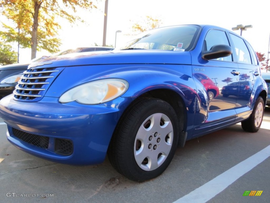 2006 PT Cruiser  - Electric Blue Pearl / Pastel Slate Gray photo #1