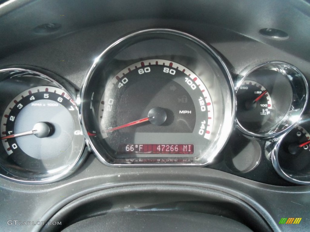 2009 G6 V6 Sedan - Performance Red Metallic / Ebony photo #11