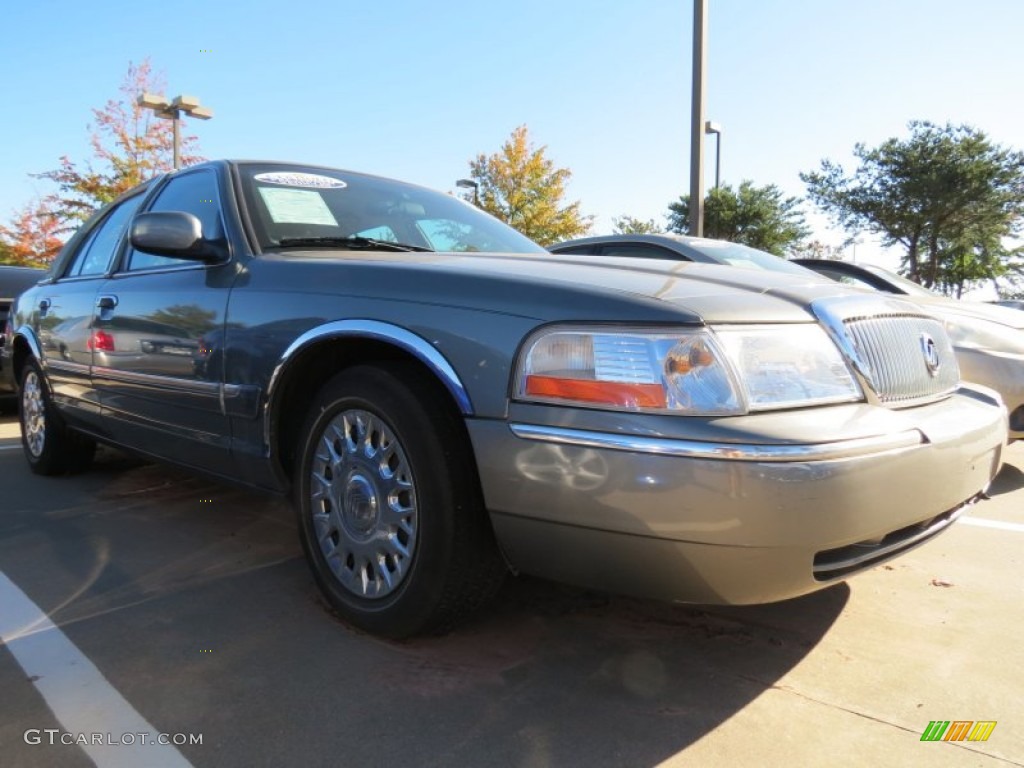 2004 Grand Marquis GS - Spruce Green Metallic / Medium Parchment photo #4
