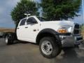 2012 Bright White Dodge Ram 4500 HD ST Crew Cab 4x4 Chassis  photo #4