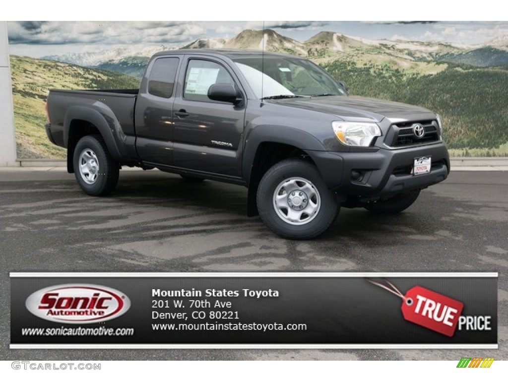 2013 Tacoma Access Cab 4x4 - Magnetic Gray Metallic / Graphite photo #1