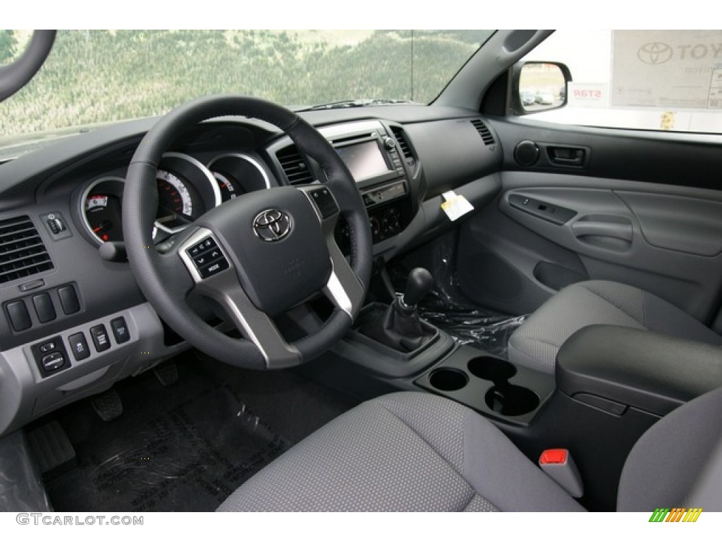 Graphite Interior 2013 Toyota Tacoma Access Cab 4x4 Photo #72540207