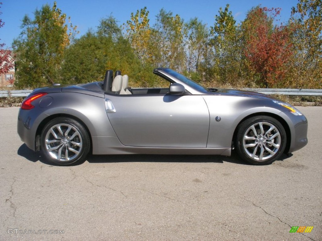 Platinum Graphite 2010 Nissan 370Z Touring Roadster Exterior Photo #72540405