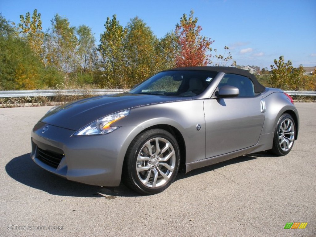 Platinum Graphite 2010 Nissan 370Z Touring Roadster Exterior Photo #72540509