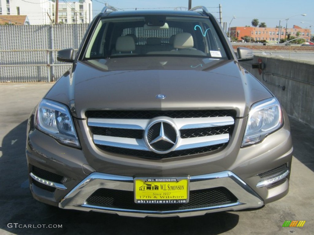 2013 GLK 350 - Pebble Grey Metallic / Almond/Mocha photo #2