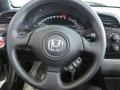 2008 Honda S2000 Black Interior Steering Wheel Photo