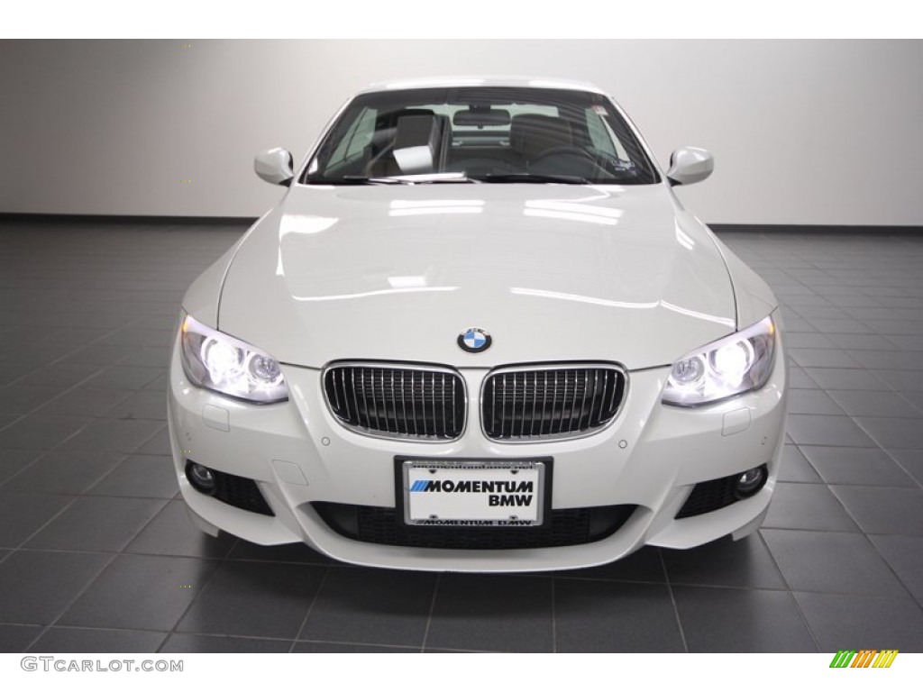 2011 3 Series 335i Convertible - Mineral White Metallic / Saddle Brown Dakota Leather photo #6