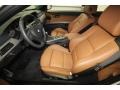 Saddle Brown Dakota Leather Front Seat Photo for 2011 BMW 3 Series #72541847