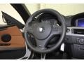 Saddle Brown Dakota Leather Steering Wheel Photo for 2011 BMW 3 Series #72542013