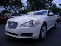 2010 Porcelain White Jaguar XF Sport Sedan  photo #9