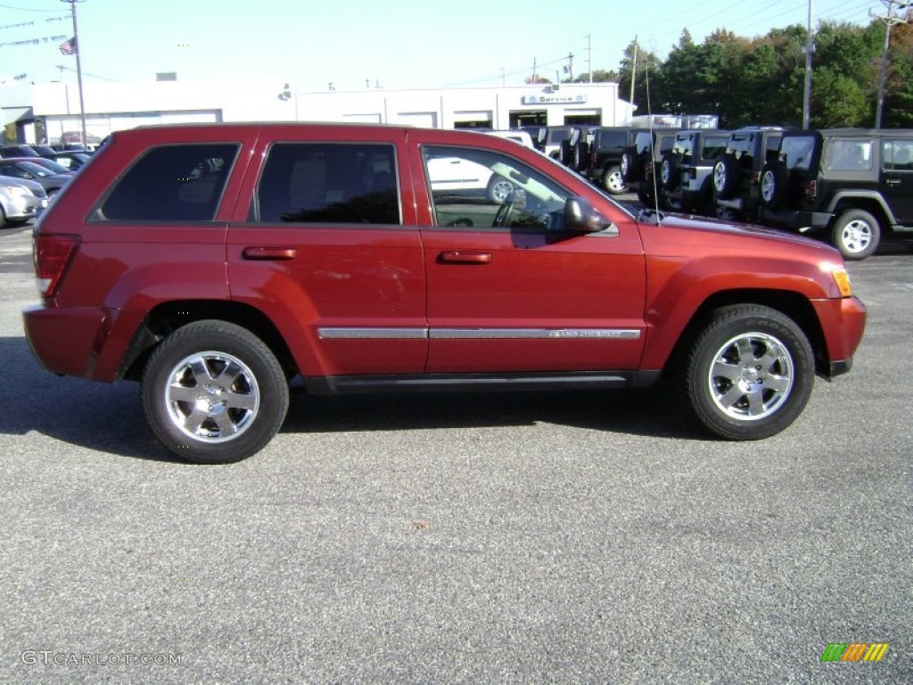 2008 Grand Cherokee Laredo 4x4 - Red Rock Crystal Pearl / Dark Slate Gray photo #7