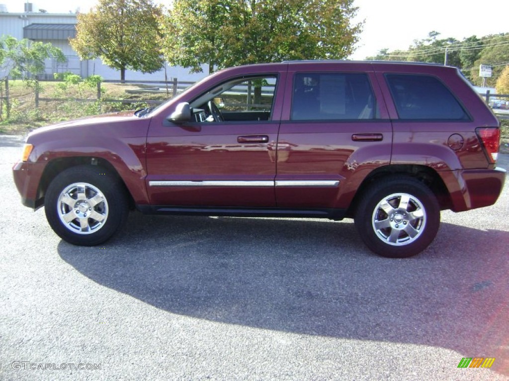 2008 Grand Cherokee Laredo 4x4 - Red Rock Crystal Pearl / Dark Slate Gray photo #9