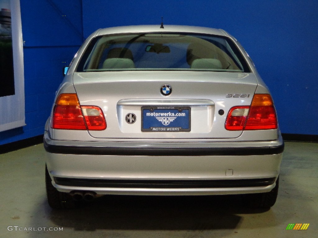 1999 3 Series 328i Sedan - Titanium Silver Metallic / Grey photo #7